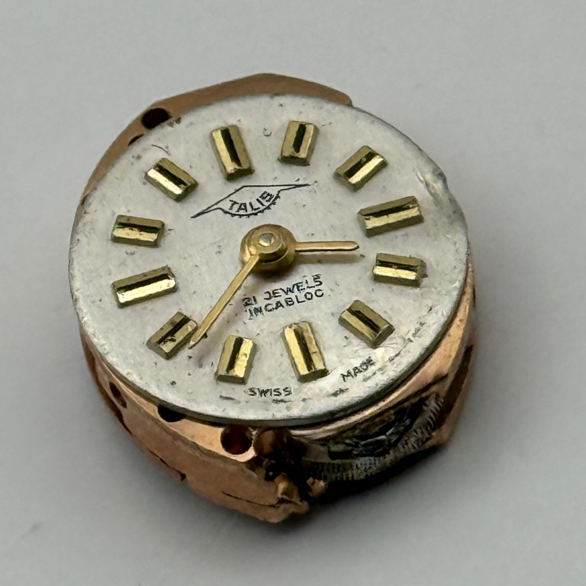 FEF 6630 Watch Movement Talis 21 Jewels Swiss Manual Wind Parts Repair 13mm