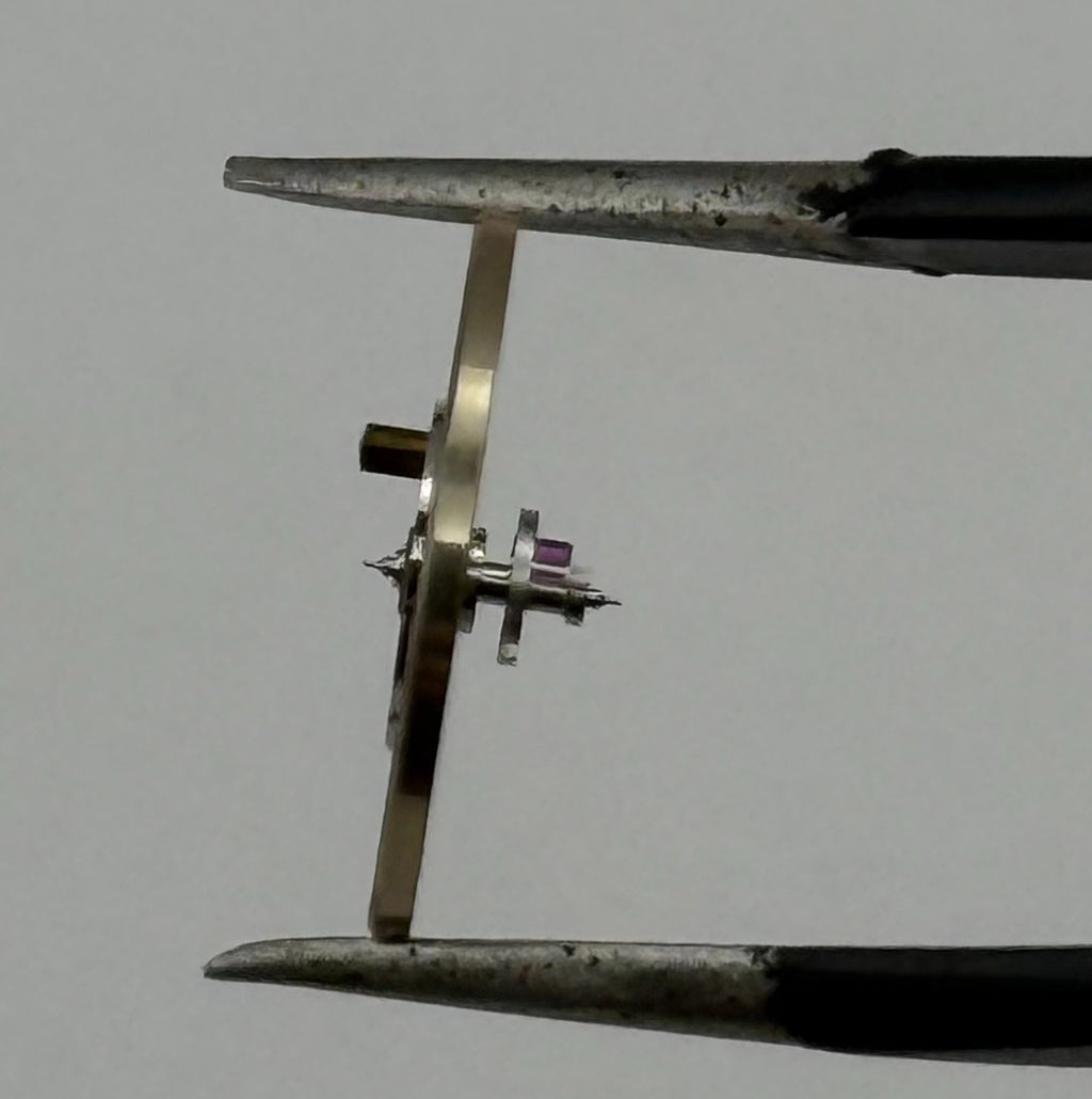 Oris 391 Balance Wheel Complete And Spring 4381 11½’’’ Watch Movement Parts NOS