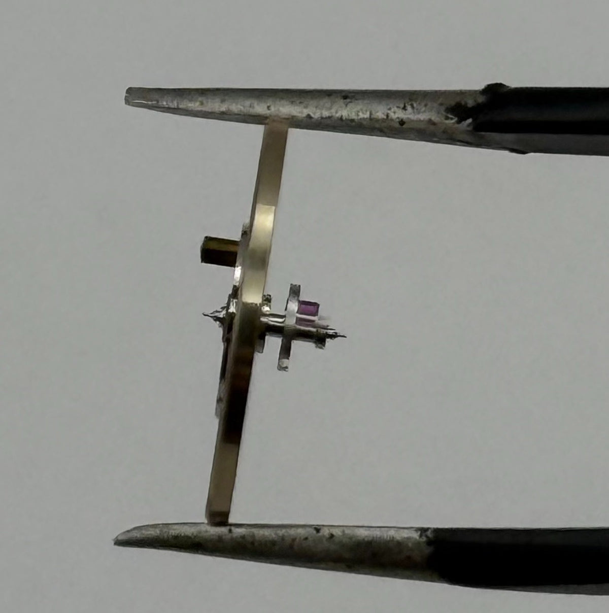 Oris 391 Balance Wheel Complete And Spring 4381 11½’’’ Watch Movement Parts NOS