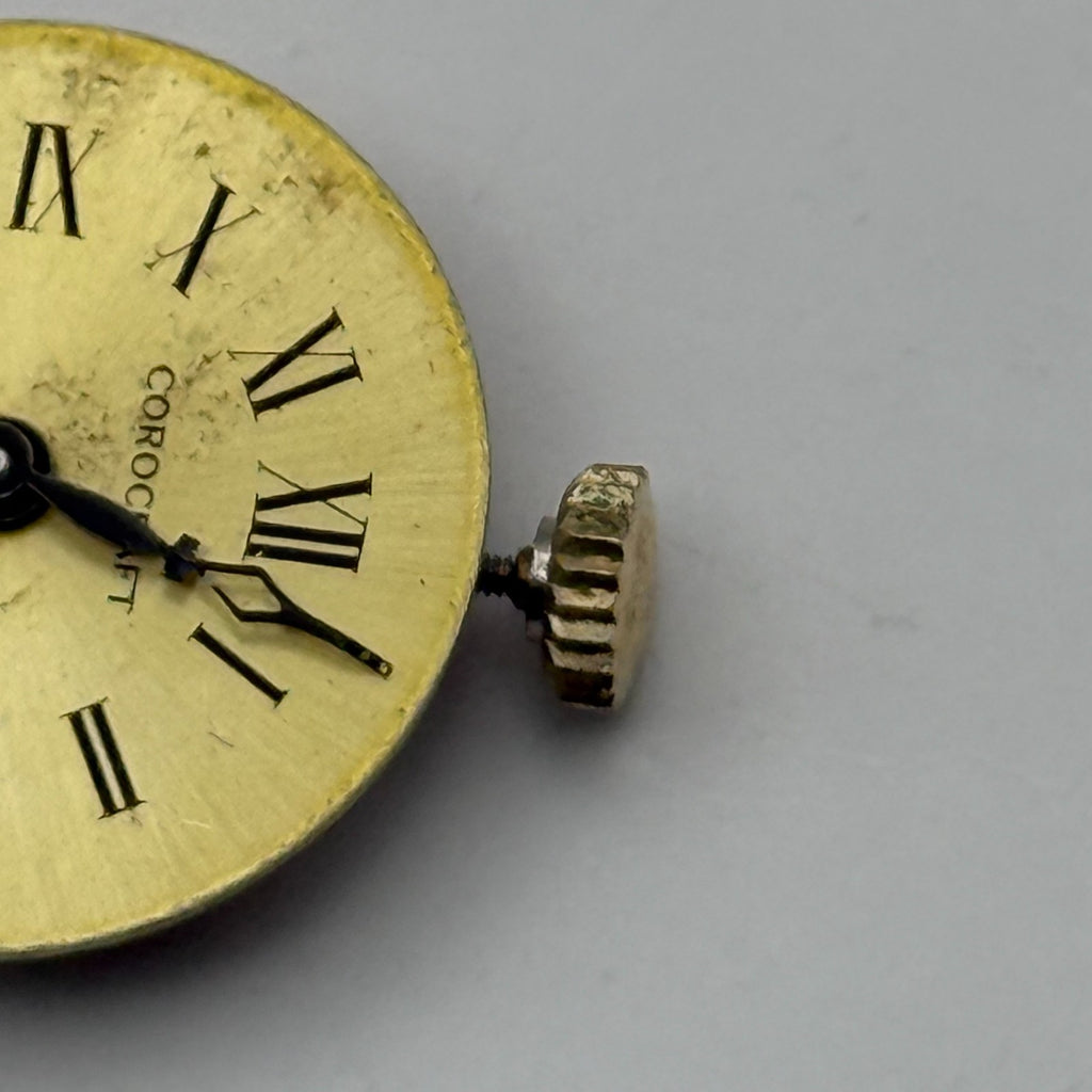 Ronda 5001 Watch Movement Corocraft 1Jewel Swiss Manual Wind Parts Repair 15.2mm