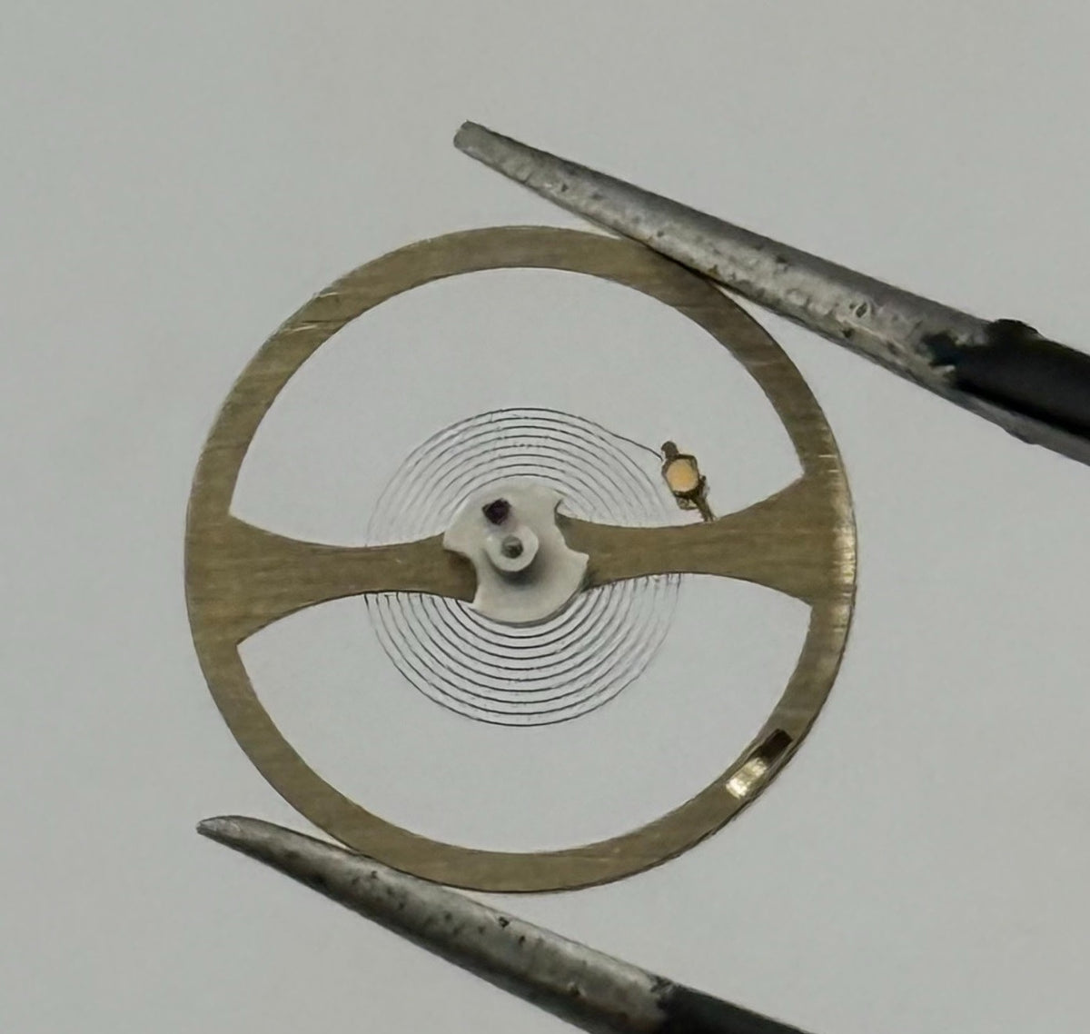 Oris 391 Balance Wheel Complete And Spring 4381 11½’’’ Watch Movement Parts NOS