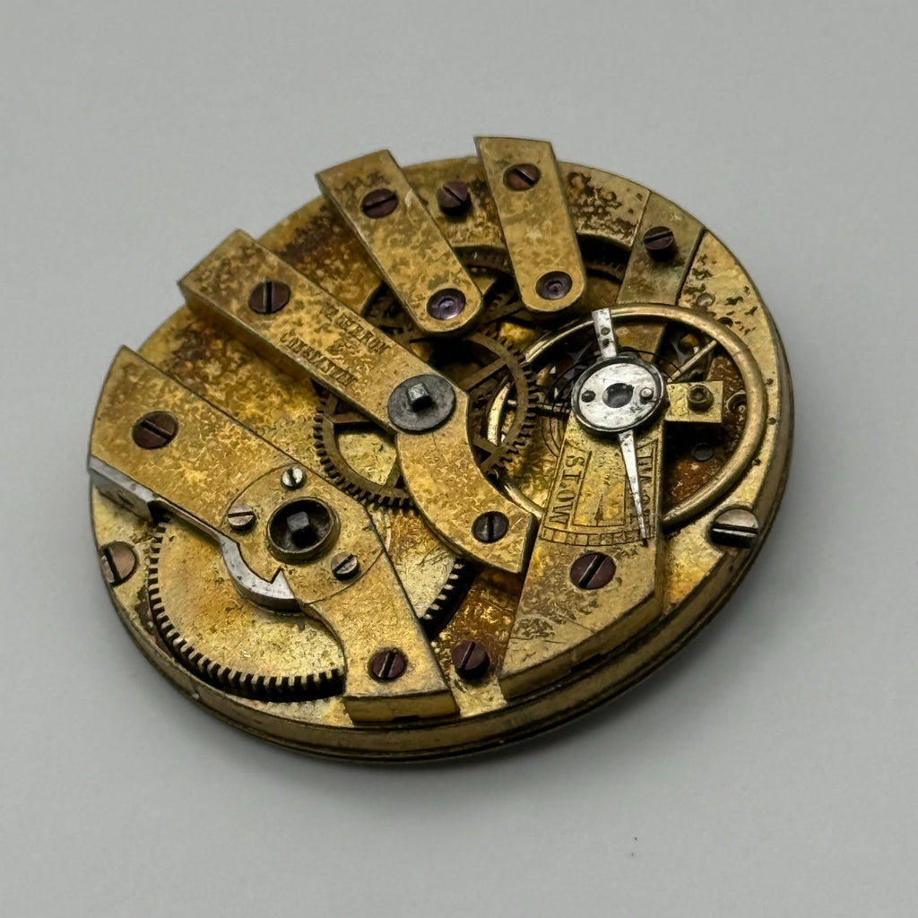 Vacheron Constantin Pocket Watch Movement - Cylinder Escapement - Parts / Repair