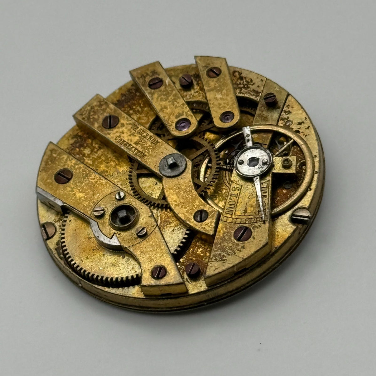 Vacheron Constantin Pocket Watch Movement - Cylinder Escapement - Parts / Repair