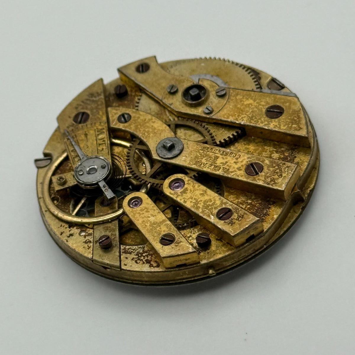 Vacheron Constantin Pocket Watch Movement - Cylinder Escapement - Parts / Repair