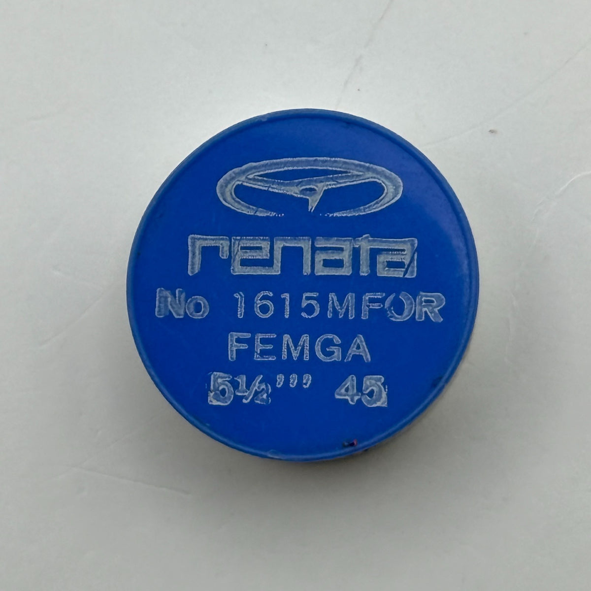 Femga 45 Balance Wheel Complete And Spring 5½’’’ 1615 M Watch Movement Parts NOS