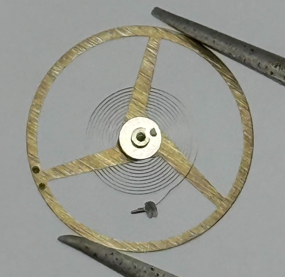 AS 1710 1814 Balance Wheel Complete And Spring Renata 1576 Watch Movement Parts