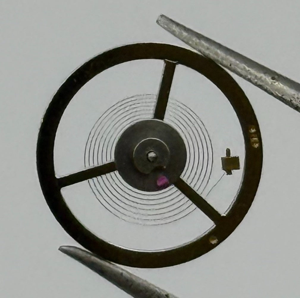 BFG 866 PL Balance Wheel Complete And Spring Renata 65 Watch Movement Parts NOS