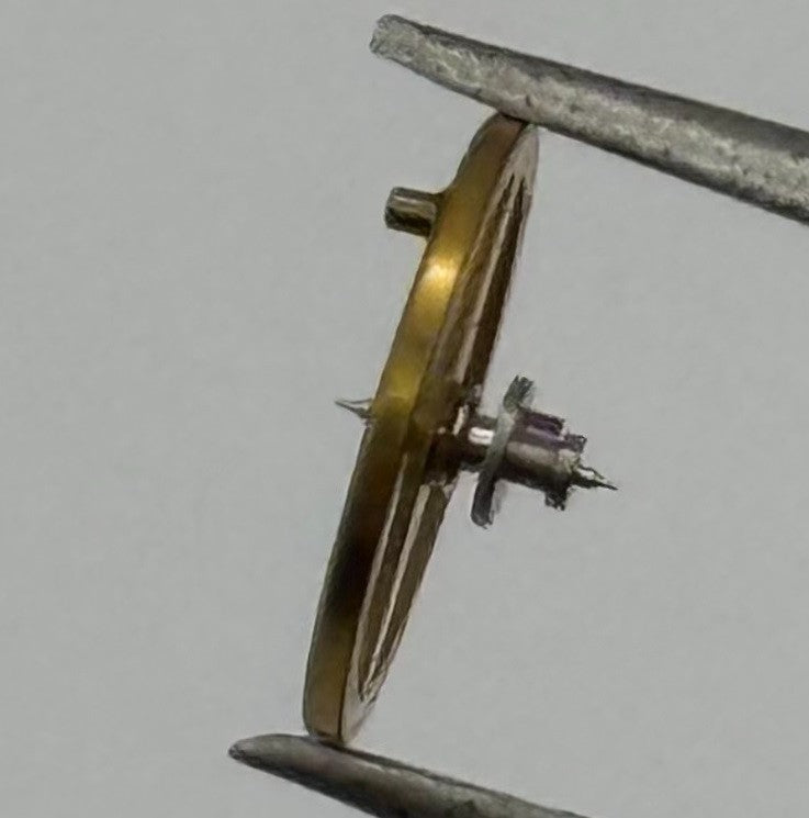 Cattin C. 64 Balance Wheel Complete And Spring 1550 M Watch Movement Parts NOS