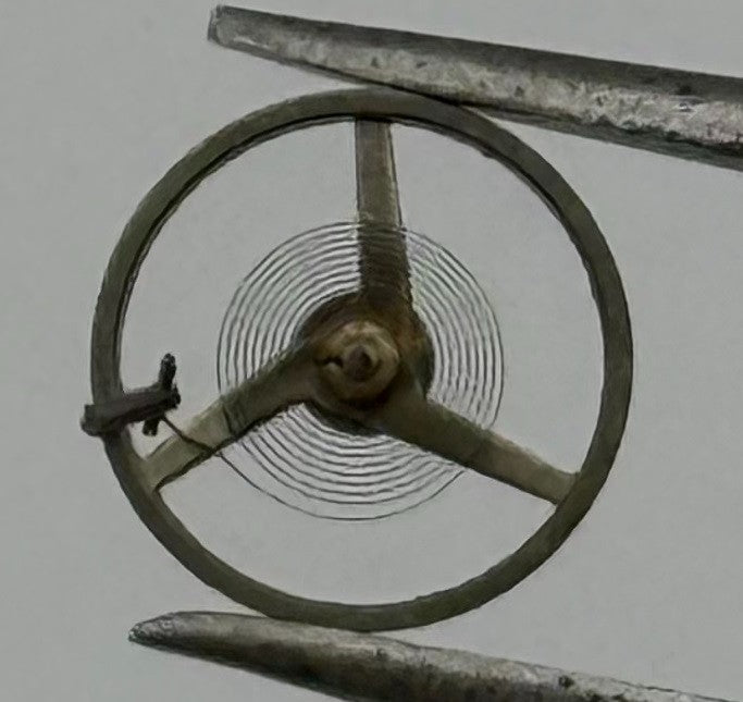 AS 1677 Balance Wheel Complete And Spring Renata 1414 M Watch Movement Parts NOS