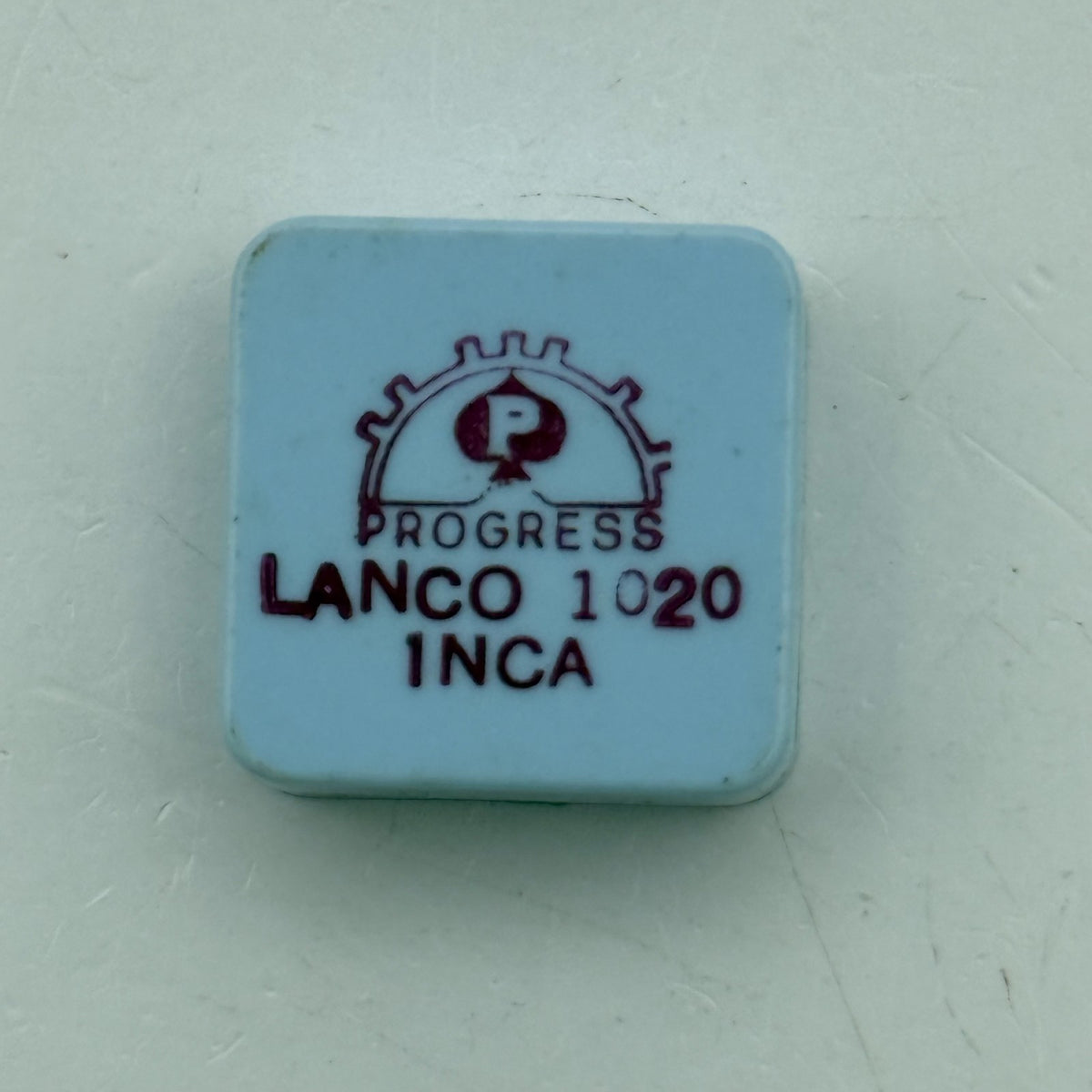 Lanco 1020 Balance Wheel Complete And Spring Progress Watch Movement Parts NOS