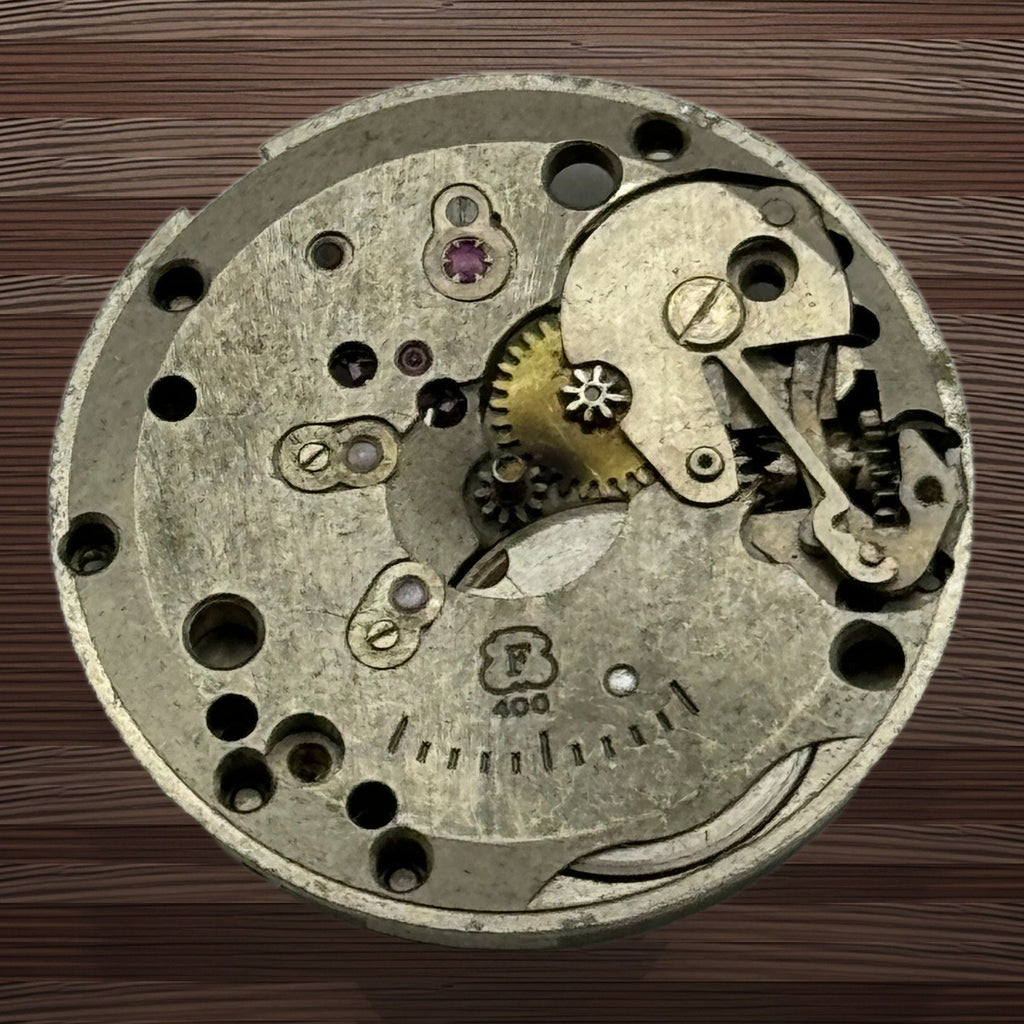 Felsa F 400 Watch Movement Men's Manual Wind 17 Jewels Swiss Parts Spares 25.9mm