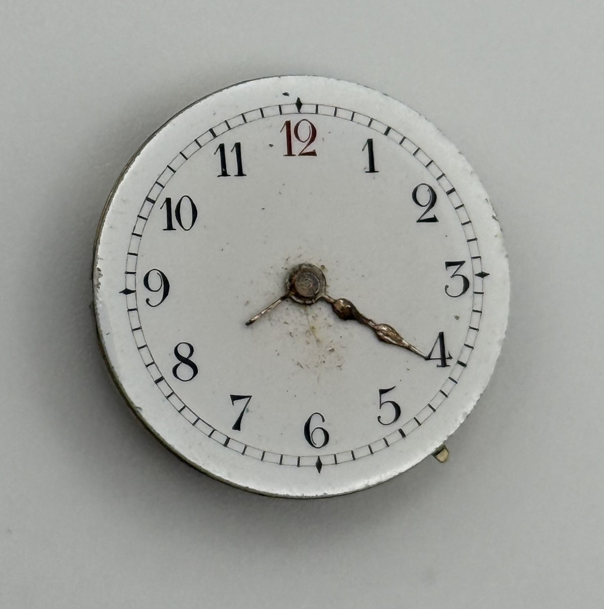 Pistol Watch Movement - For Parts / Repair
