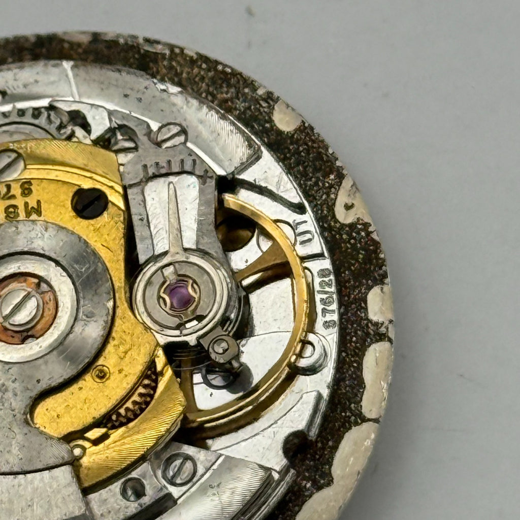 MSR S76/28 Watch Movement Garrard Date 21 Jewels Swiss Automatic Parts 25.9mm