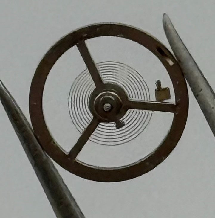BFG 34 Balance Wheel Complete And Spring 10½’’’ 321 Watch Movement Parts NOS