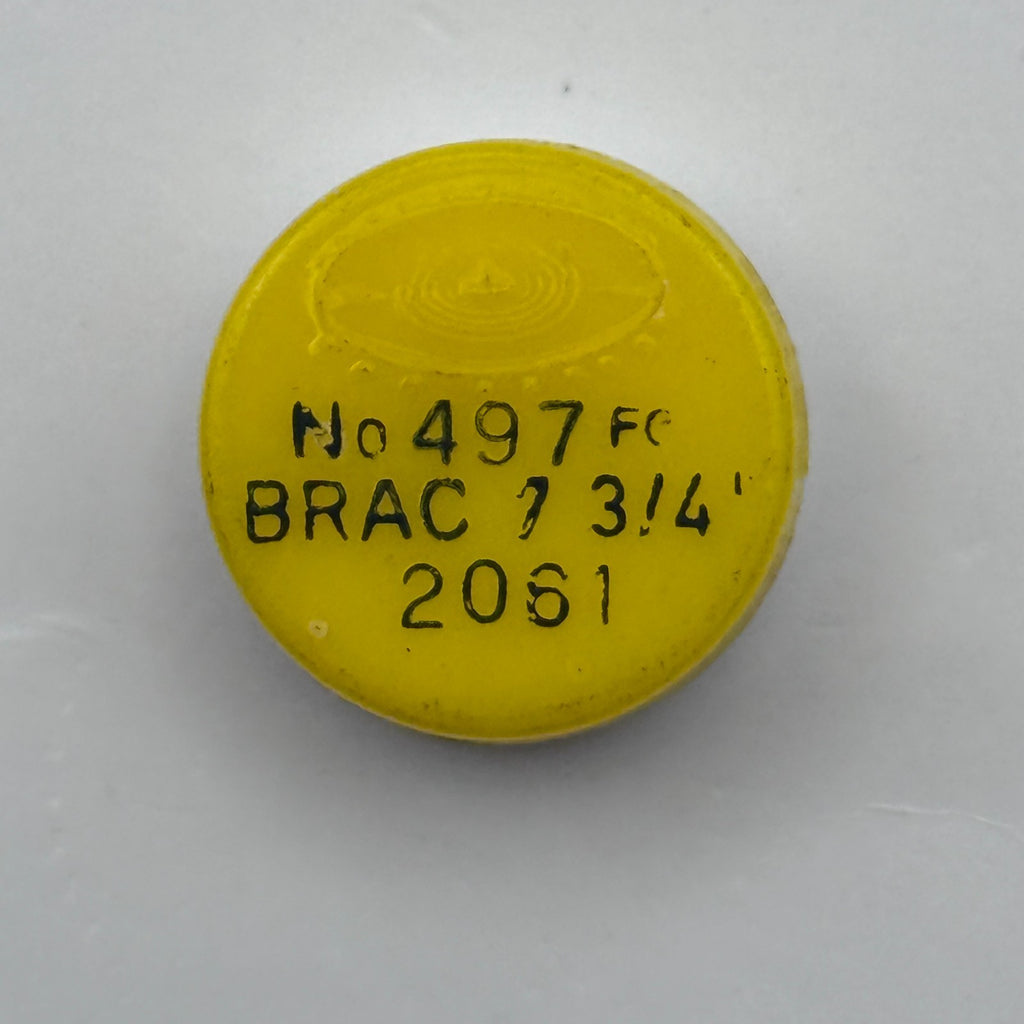 Brac 2061 Balance Wheel Complete And Spring 7¾’’’ 497 Watch Movement Parts NOS