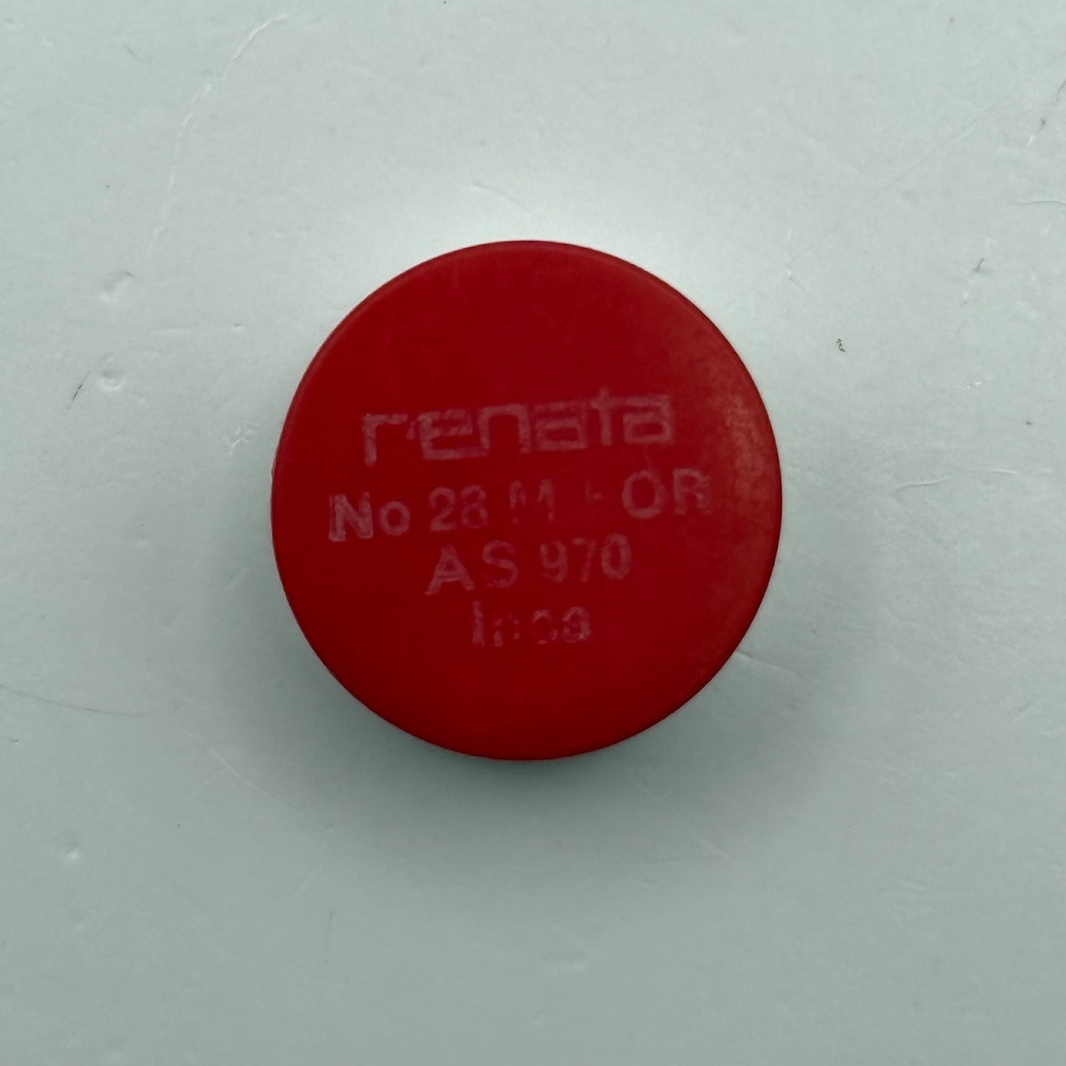 AS 970 Balance Wheel Complete And Spring Renata 28 M Watch Movement Parts NOS