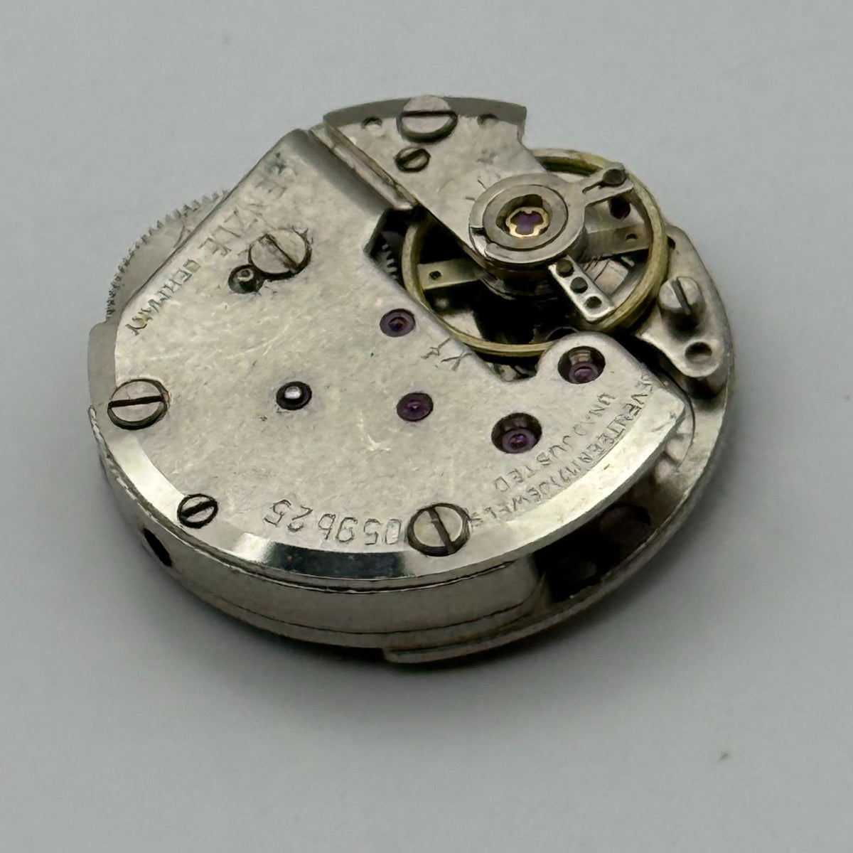 Kienzle 059625 Watch Movement 17 Jewels Germany Manual Wind Parts Repair 17.8mm