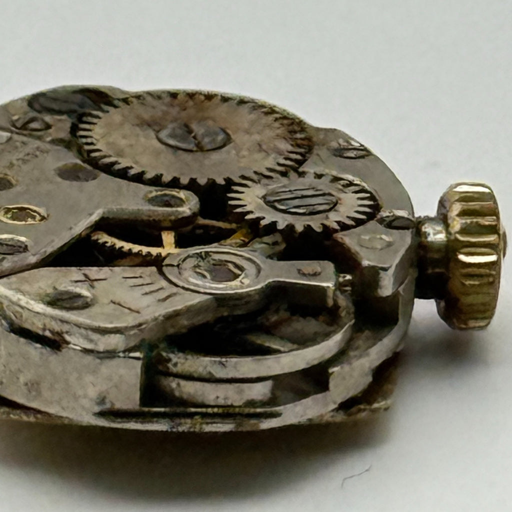 MST 466 Watch Movement Roamer 19 Jewels Swiss Manual Wind Parts Repair 13.1mm