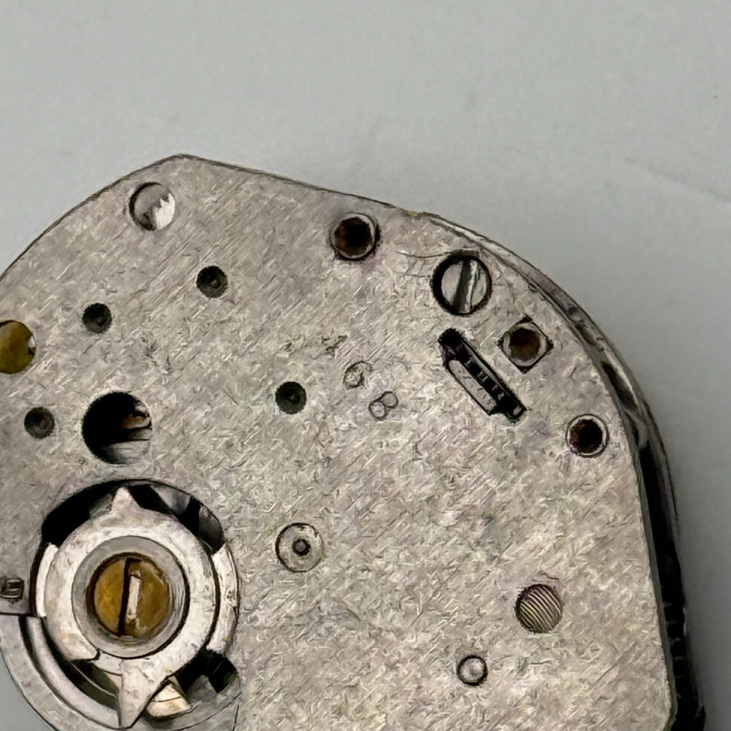 Timex 468 Watch Movement Great Britain Manual Wind Vintage Parts Repair 15.3mm
