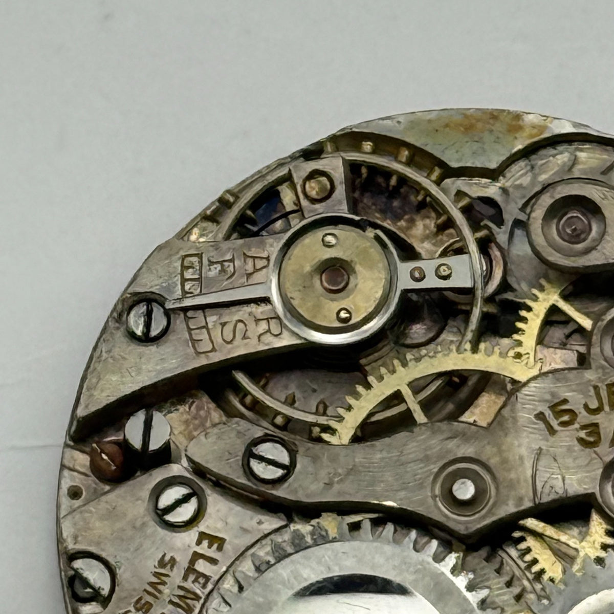 Schild Regula Cal. 71 Watch Movement 15 Jewels Swiss Elem W Co Parts 23.6mm