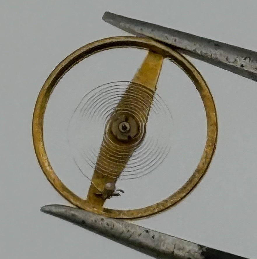 Bifora 91 910 Balance Wheel Complete And Spring 9¾’’’ 1371 Watch Movement Parts