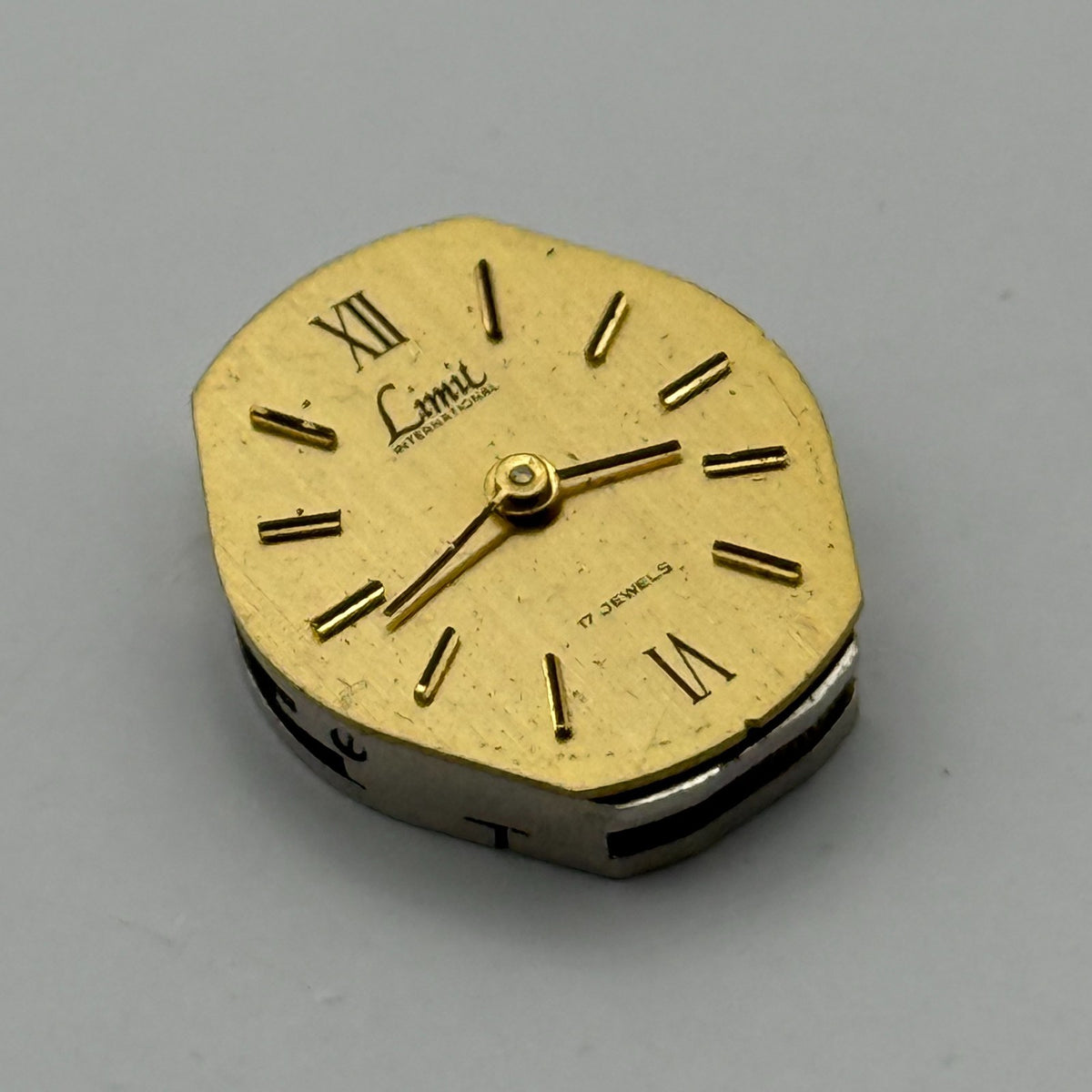 FE 163 Watch Movement Limit 17 Jewels Swiss Manual Wind Parts Repair 15.3mm