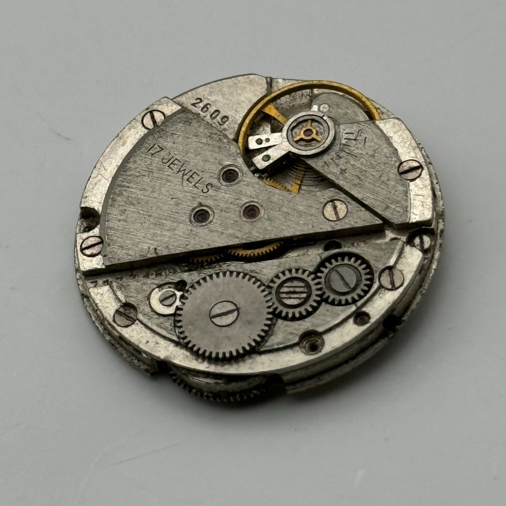 Poljot 2609 Watch Movement Soviet 17 Jewels Manual Wind Parts Repair 26.5mm