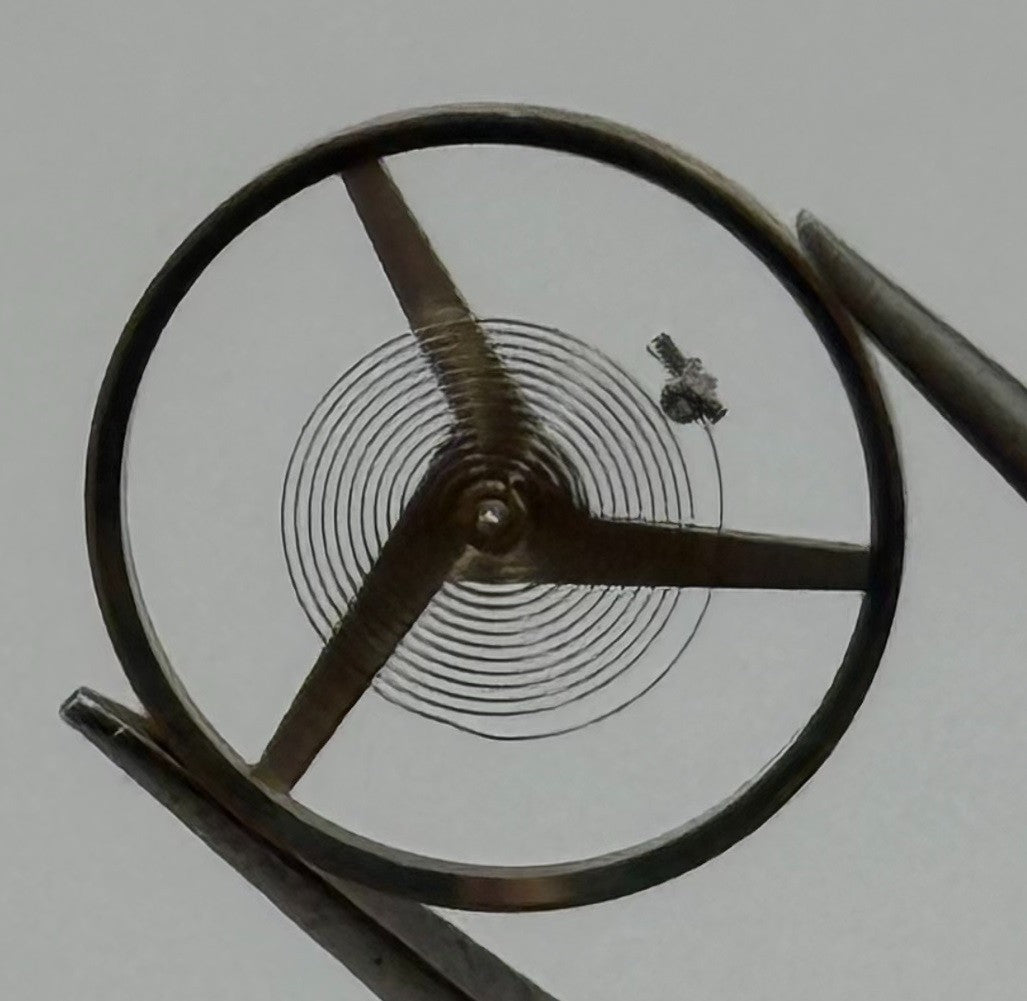 AS 1900 1906 Balance Wheel Complete And Spring Renata 1577 Watch Movement Parts