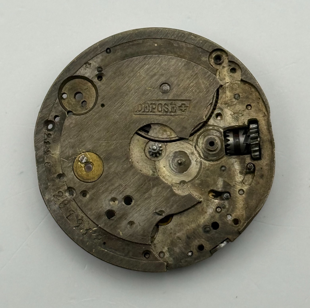 Lady La Berta Watch Movement R. Lapanouse? Swiss Manual Wind Parts Repair 29.4mm