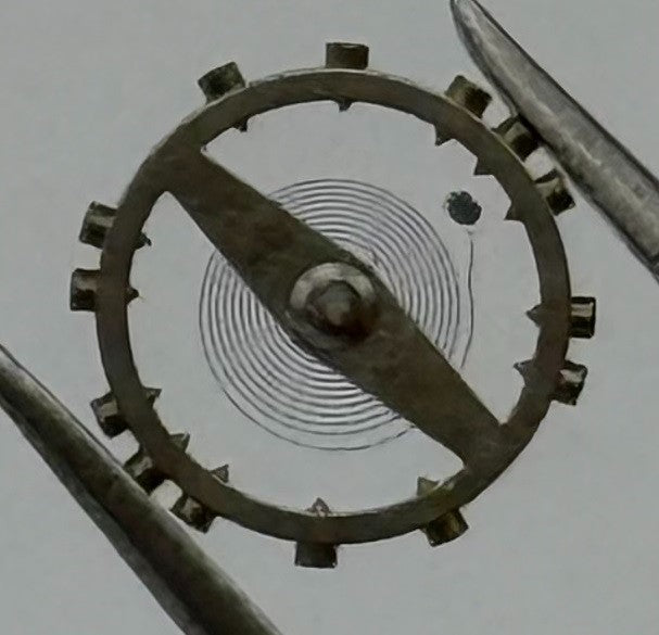 AS 979 1012 Balance Wheel Complete And Spring 532 M Watch Movement Parts NOS