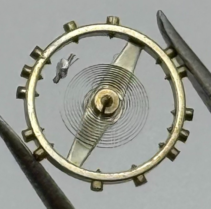 FEF 270 Balance Wheel Complete And Spring 5¼’’’ Renata 173 Watch Movement Parts