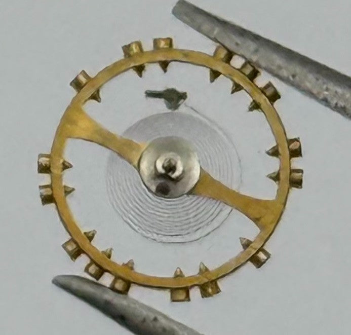 Femga 45 Balance Wheel Complete And Spring 5½’’’ 1006 M Watch Movement Parts NOS