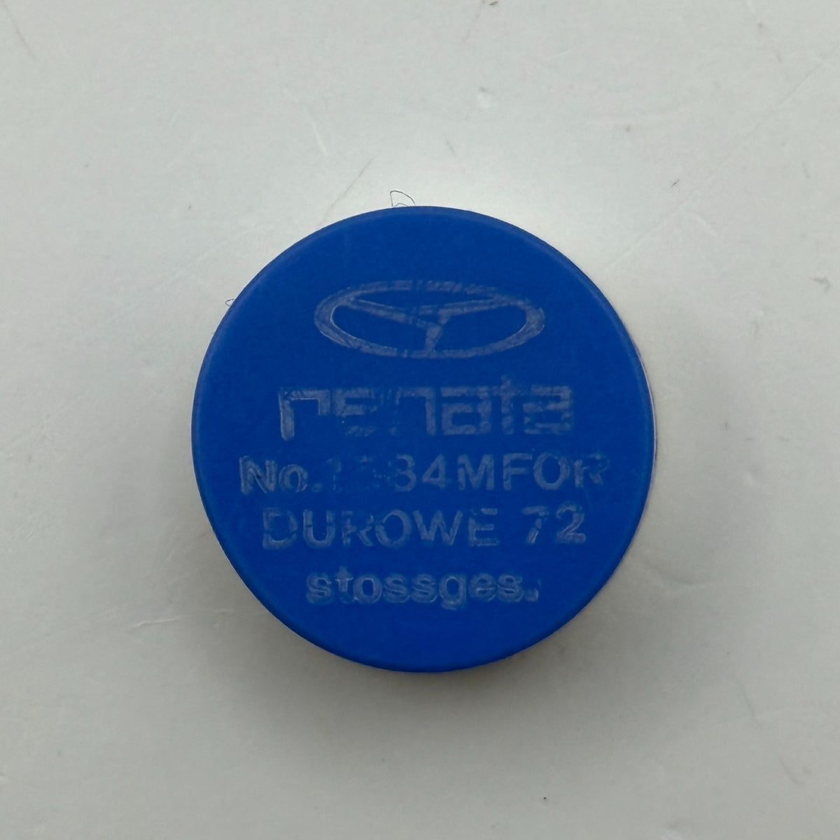 Durowe 72 Balance Wheel Complete And Spring 1534 M Watch Movement Parts NOS