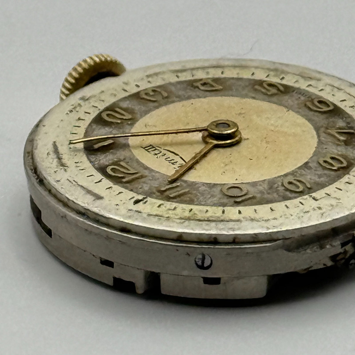 Revue 50 Watch Movement - Limit III - Running - For Parts / Repair - 22mm