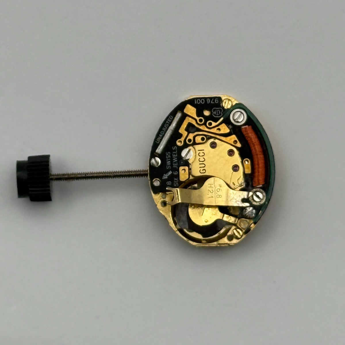 ETA 976.001 Watch Movement Quartz Gucci 6 Jewels Swiss Parts Repair Spares 13mm