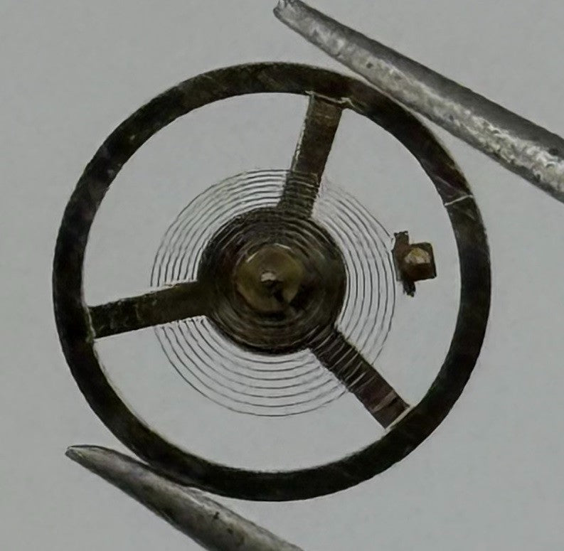Rego 311 Balance Wheel Complete And Spring 8¾’’’ 706 Watch Movement Parts NOS