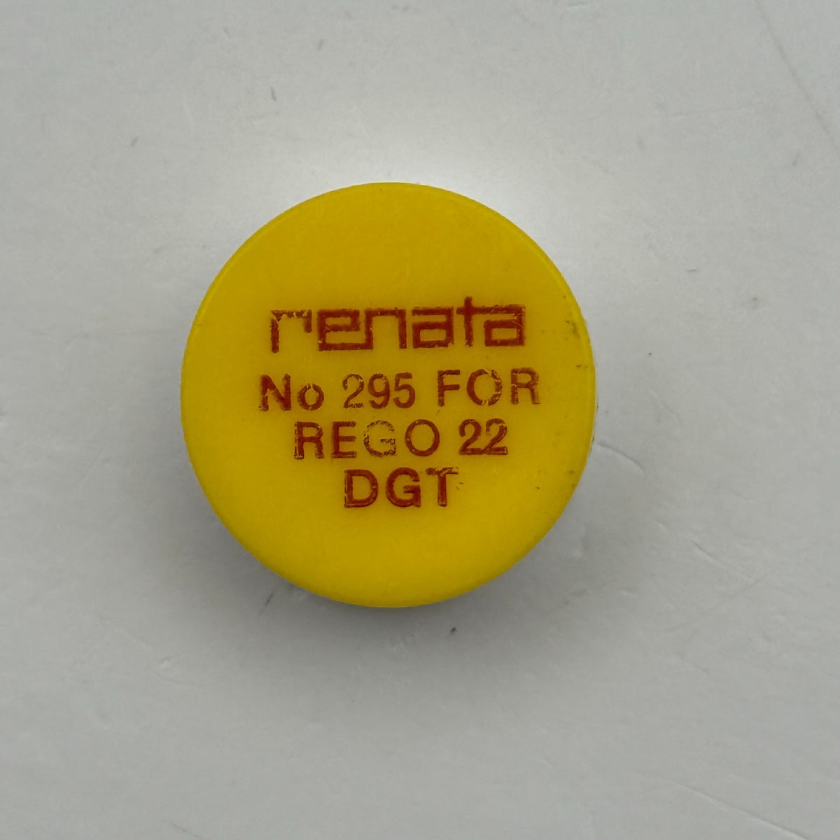 Rego 22 DGT Balance Wheel Complete And Spring Renata 295 Watch Movement Parts