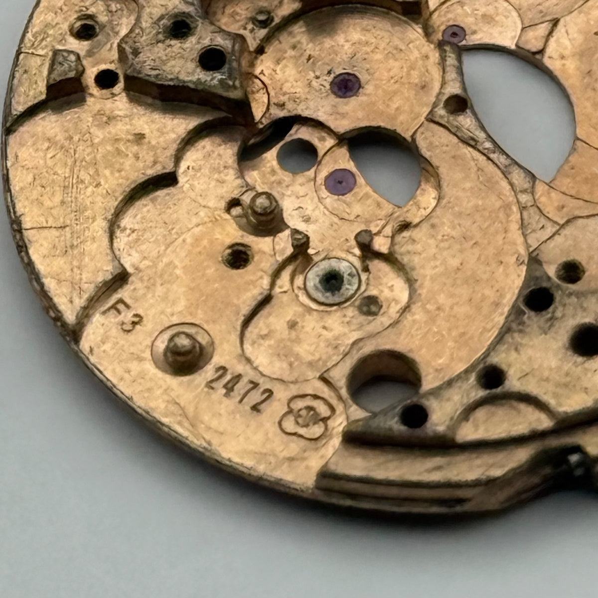 ETA 2472 Watch Movement - Main Plate Automatic - For Parts / Repair - 25.9mm