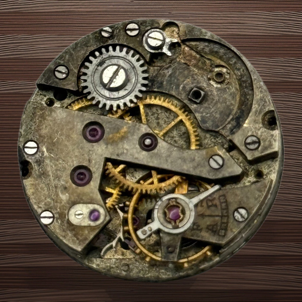 Cal 58 Or 68 Watch Movement - Unidentified - For Parts / Repair - 23.2mm