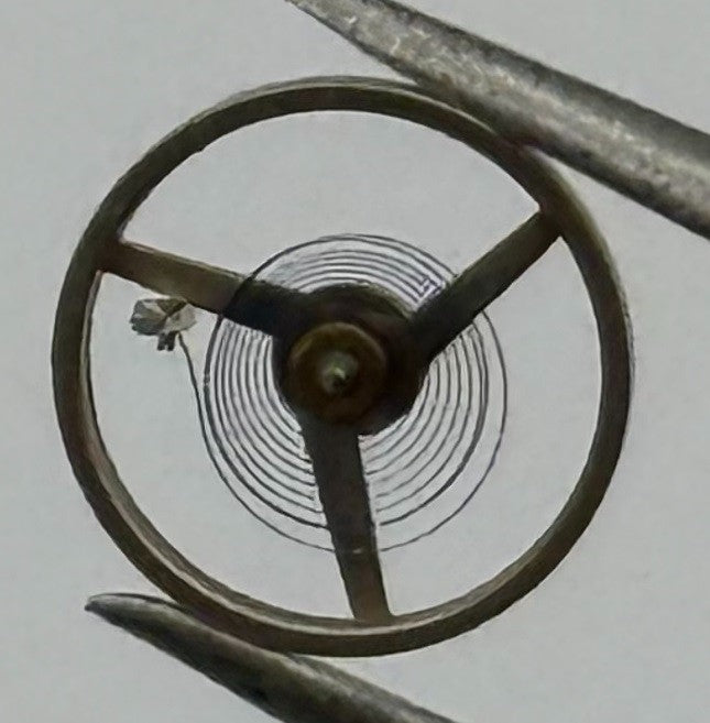 AS 1677 Balance Wheel Complete And Spring Renata 1224 M Watch Movement Parts NOS