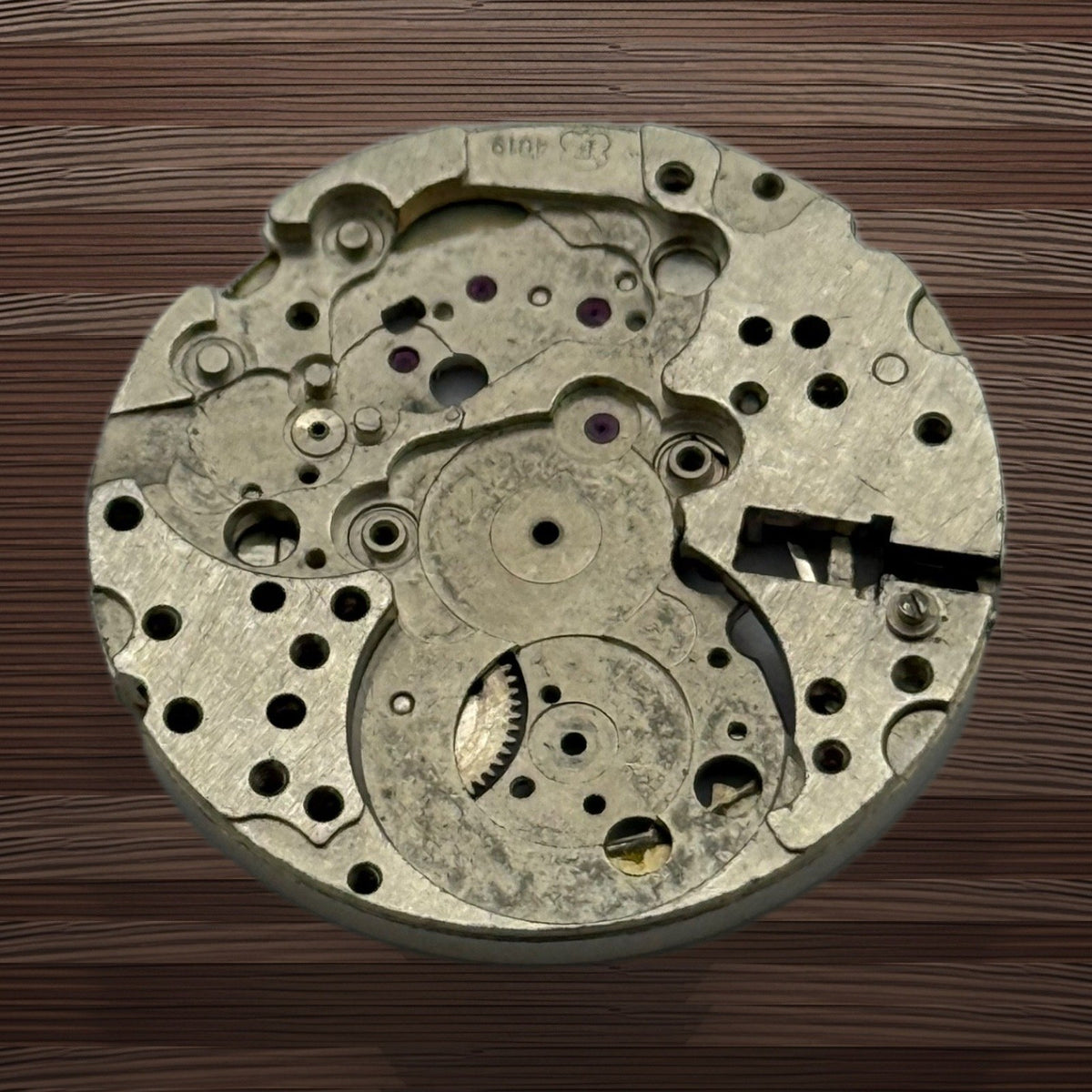 Felsa F4019 Watch Movement Automatic Vintage Partial  For Parts Or Repair 26.3mm
