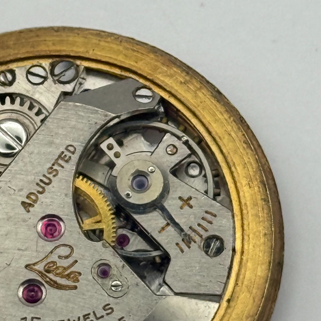 Loda Watch Movement - 15 Jewels Spares - For Parts / Repair - 29mm
