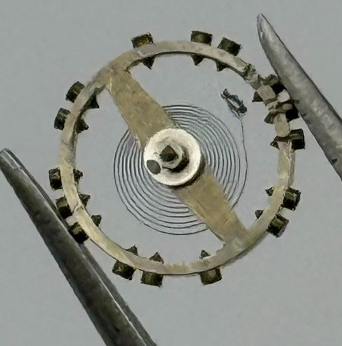 AS 976 1012 Balance Wheel Complete And Spring 29 M Watch Movement Parts NOS