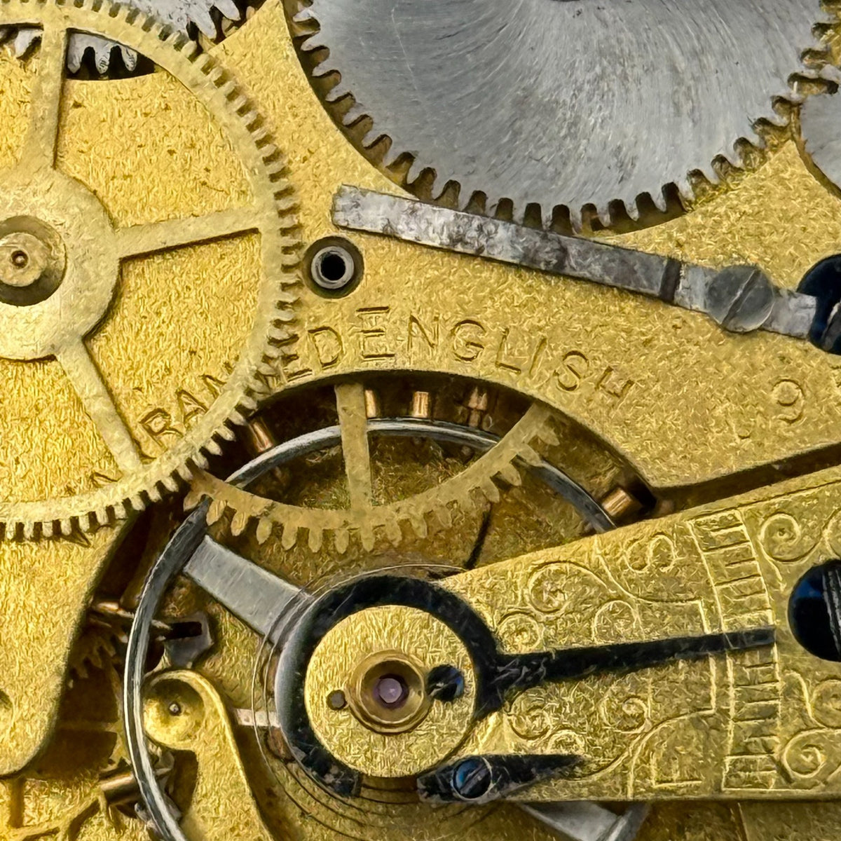 Swiss Lever Pocket Watch Movement - Thomas Russell &Son Liverpool - Parts/Repair