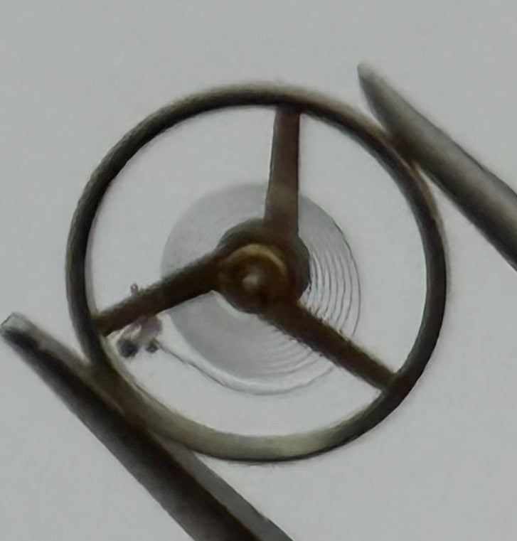 FHF 59-21 Balance Wheel Complete And Spring Renata 1353 Watch Movement Parts NOS