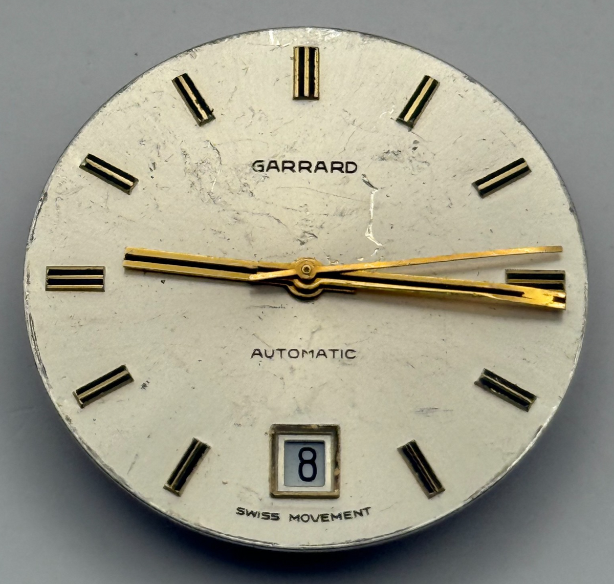 MSR S76-28 Watch Movement - Garrard Automatic - For Parts / Repair - 25.9mm