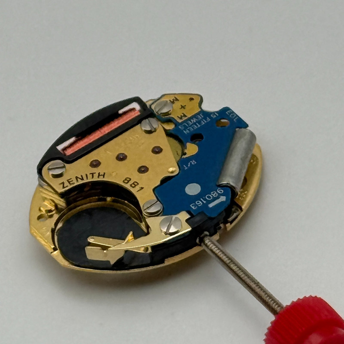 Zenith 881 Watch Movement ETA 980.163 Running Quartz Parts Repair Spares 13mm