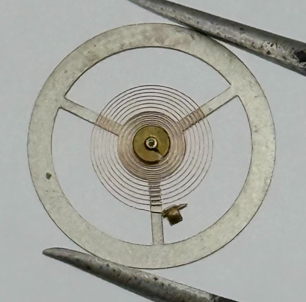 EB 8800 Balance Wheel Complete And Spring 12’’’ Renata 1309 Watch Movement Parts