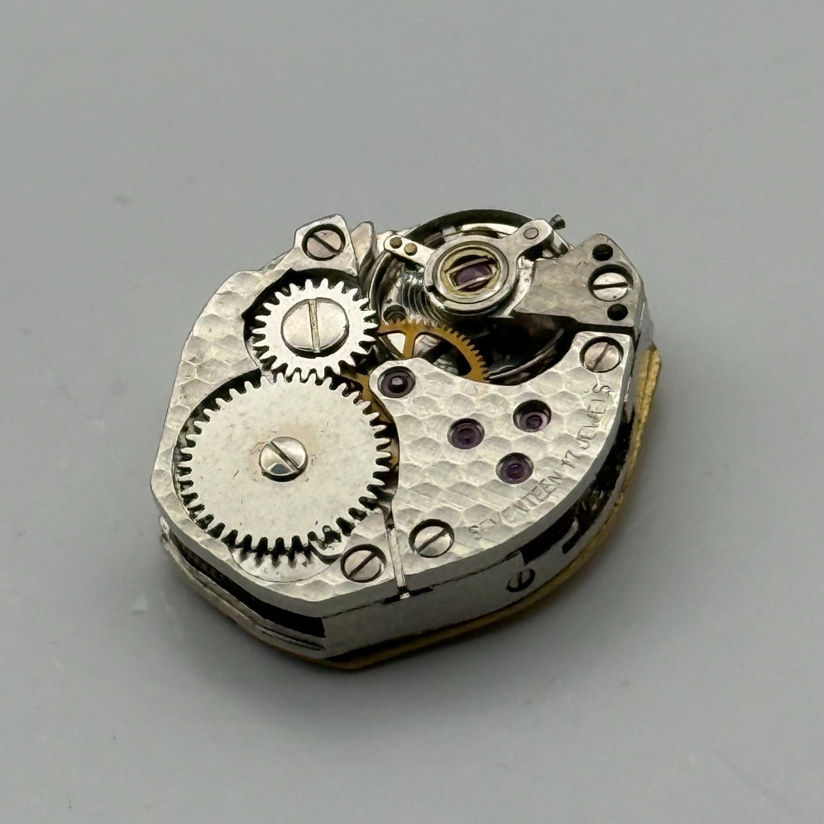 FE 163 Watch Movement Limit 17 Jewels Swiss Manual Wind Parts Repair 15.3mm
