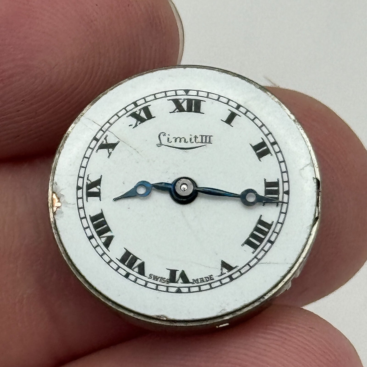 Revue Watch Movement Limit 42 Swiss Military Style Manual Wind Parts 19.7mm 